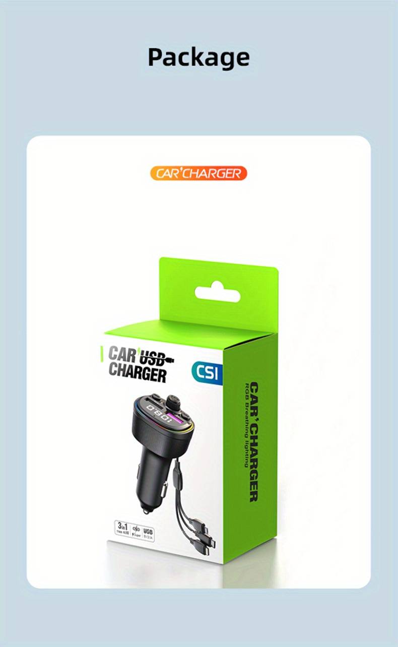 Seurico™ Multi-Function Car Adapter: Upgrade Your Driving Experience