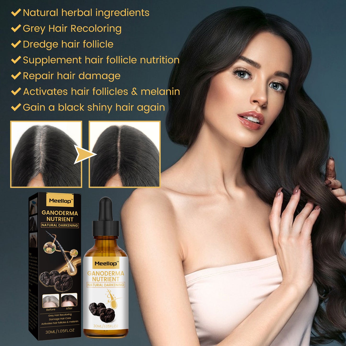Meellop™ Anti-Greying Hair Serum