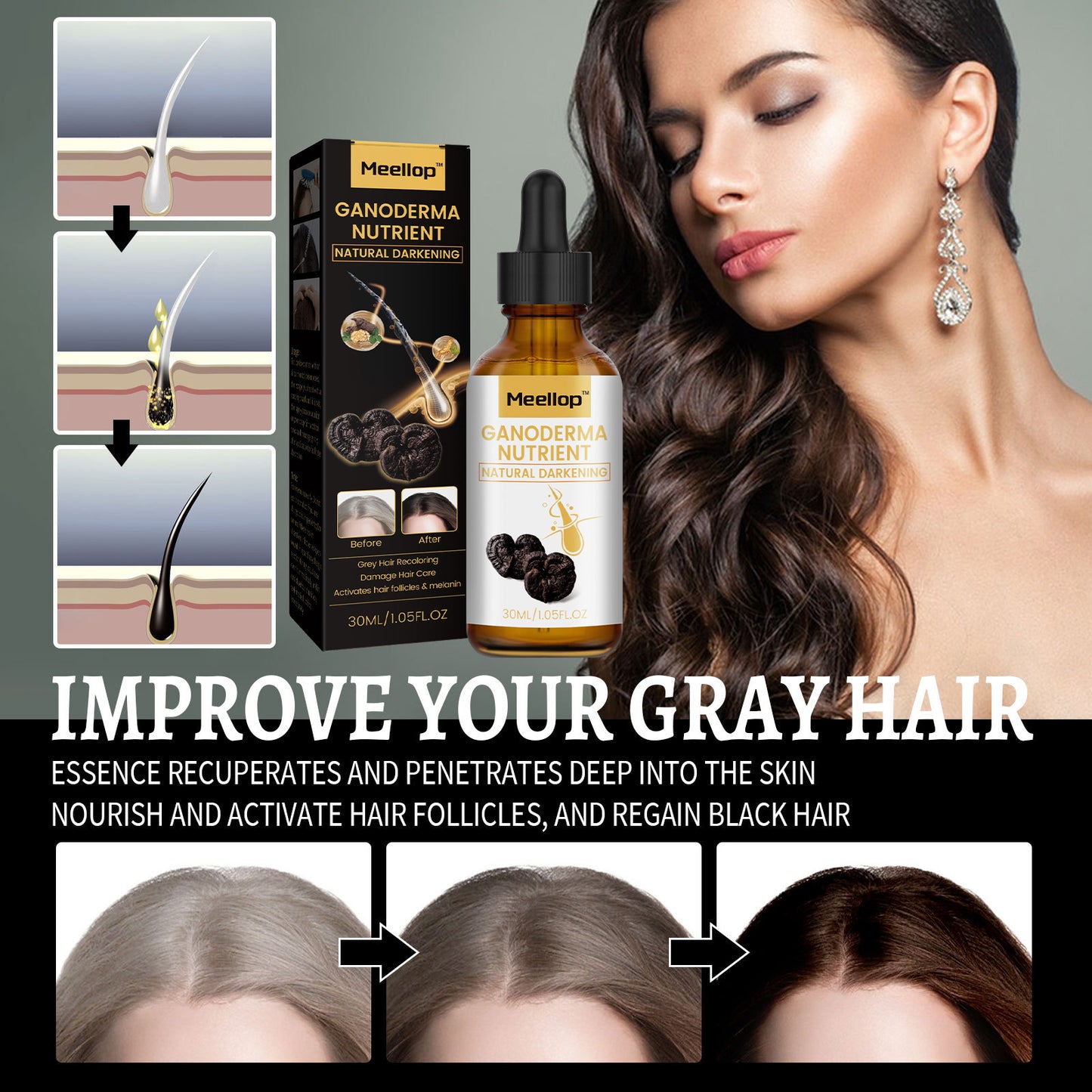 Meellop™ Anti-Greying Hair Serum