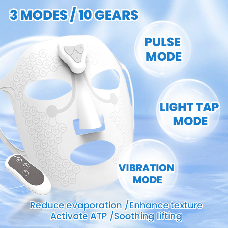 Siluce™ Soft Silicone Microcurrent Facial Mask Device for Firmer Toned Skin
