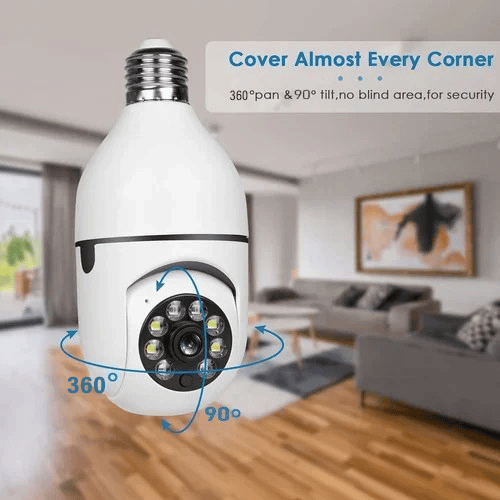 🔥LAST DAY 49% OFF🔥Wireless Wifi Light Bulb Camera Security Camera
