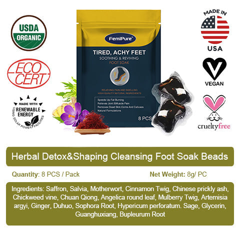 Herbal Detox&Shaping Cleansing Foot Soak Beads
