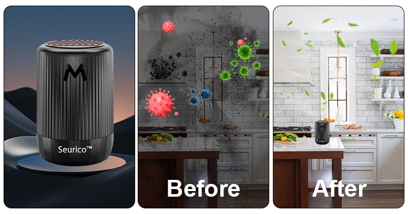Seurico™ Air Purifier: Eliminate Dust and Viruses