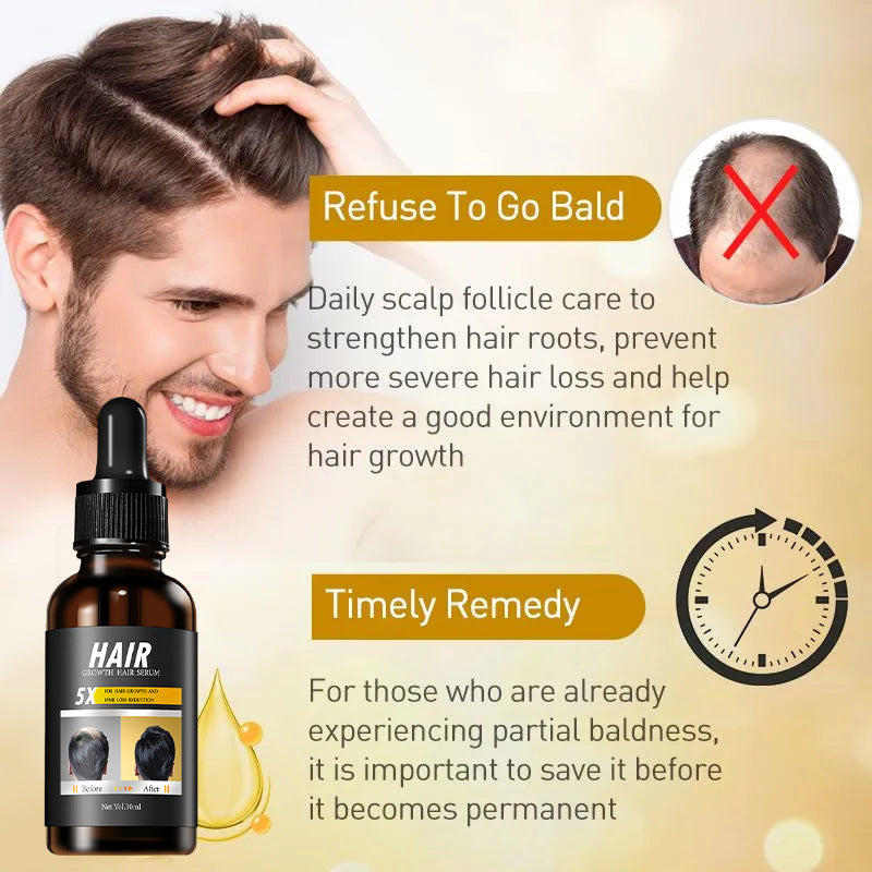 Seurico™ Rapid Hair Growth Serum - Rejuvenate your hair with our proven product!