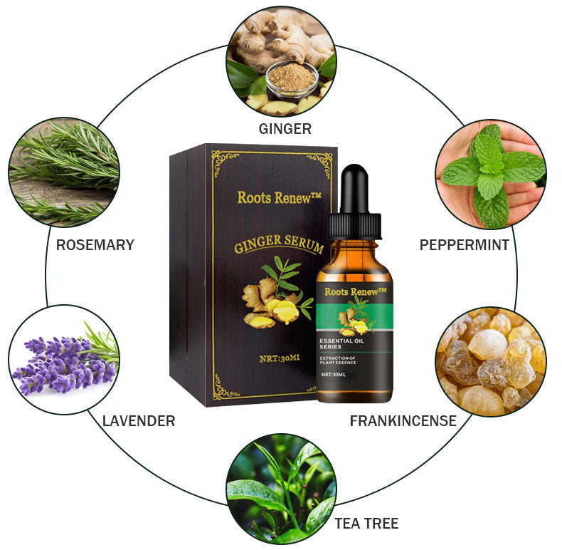 Roots Renew™ Ginger Hair Growth Serum 5% Minoxidil