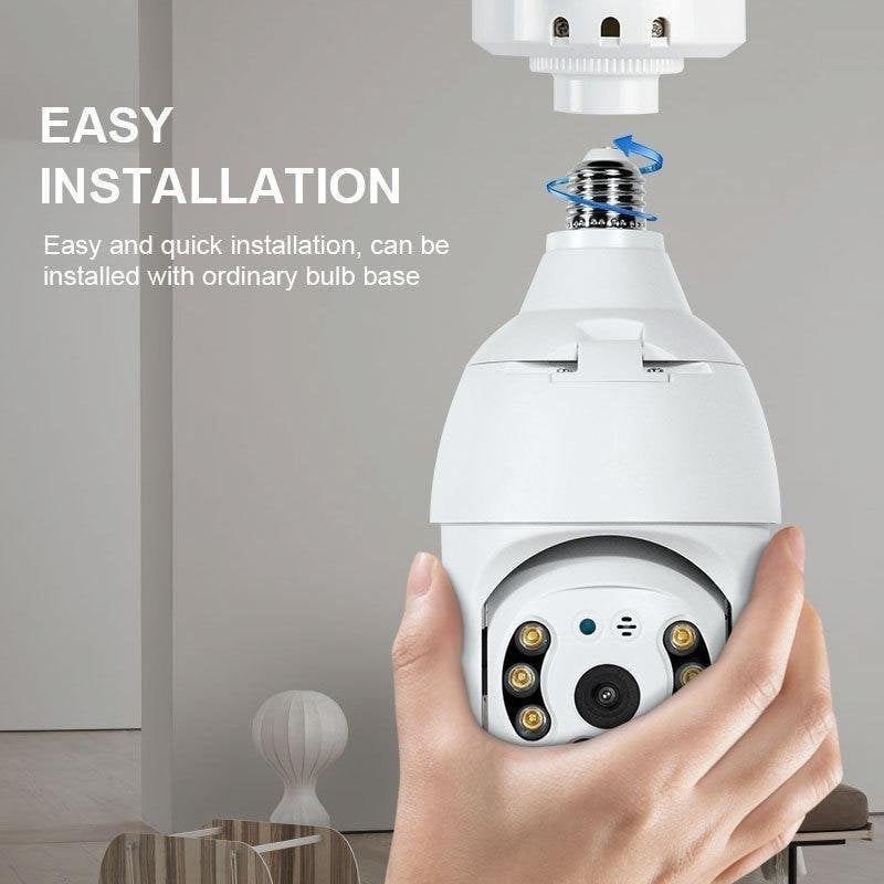🔥LAST DAY 49% OFF🔥Wireless Wifi Light Bulb Camera Security Camera
