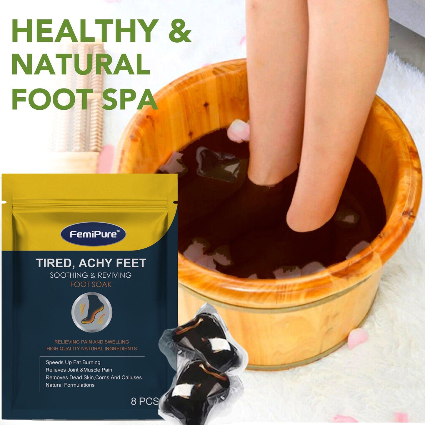 Herbal Detox&Shaping Cleansing Foot Soak Beads