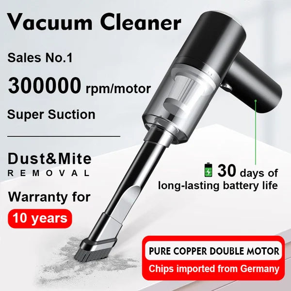š„Last Day Promotion 50% OFF - Wireless Handheld Car Vacuum Cleaner