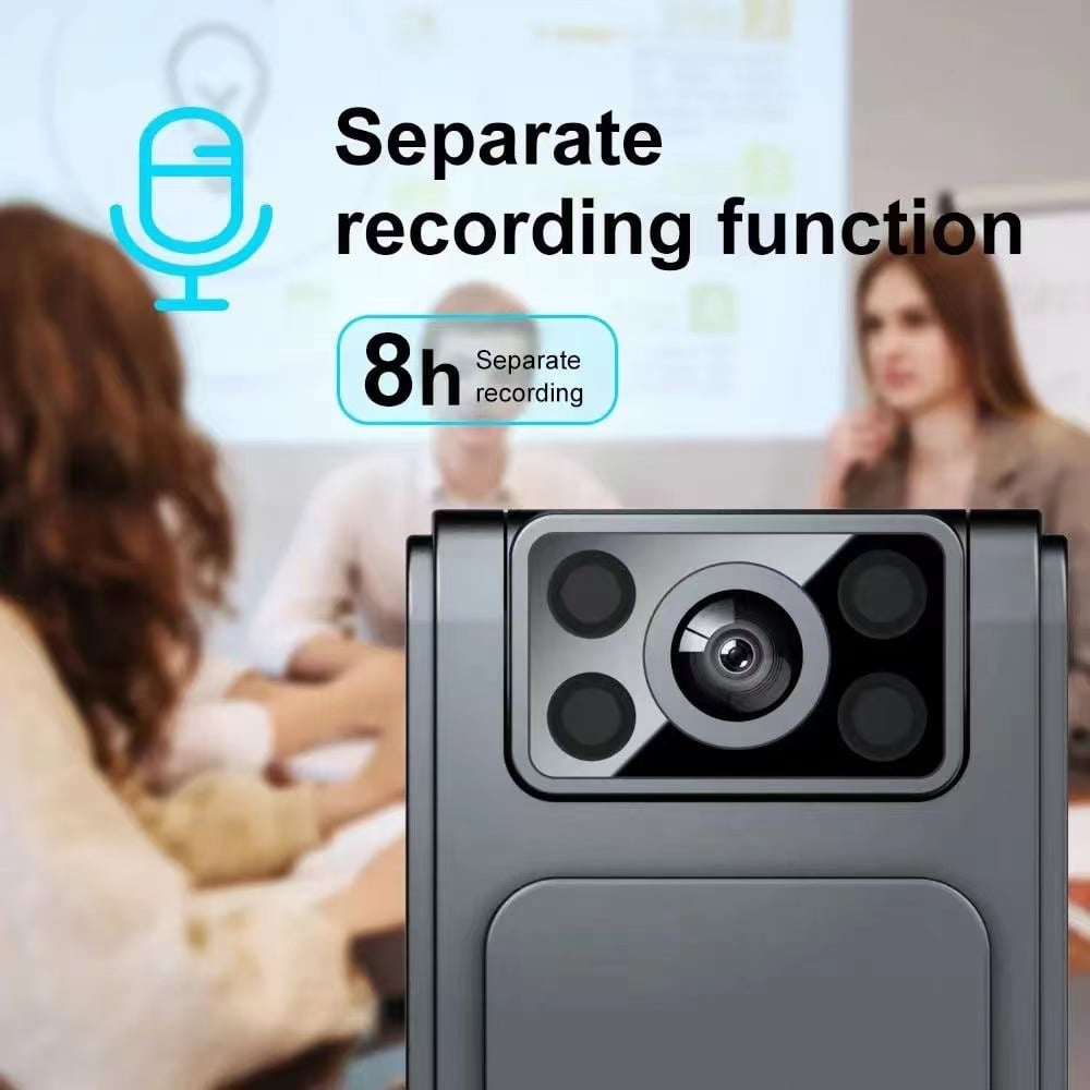 📸📸2023 FemiPure™ Covert Wearable Audio-Video Recorder