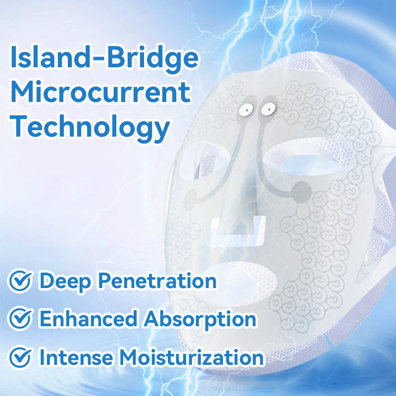 Siluce™ Soft Silicone Microcurrent Facial Mask Device for Firmer Toned Skin