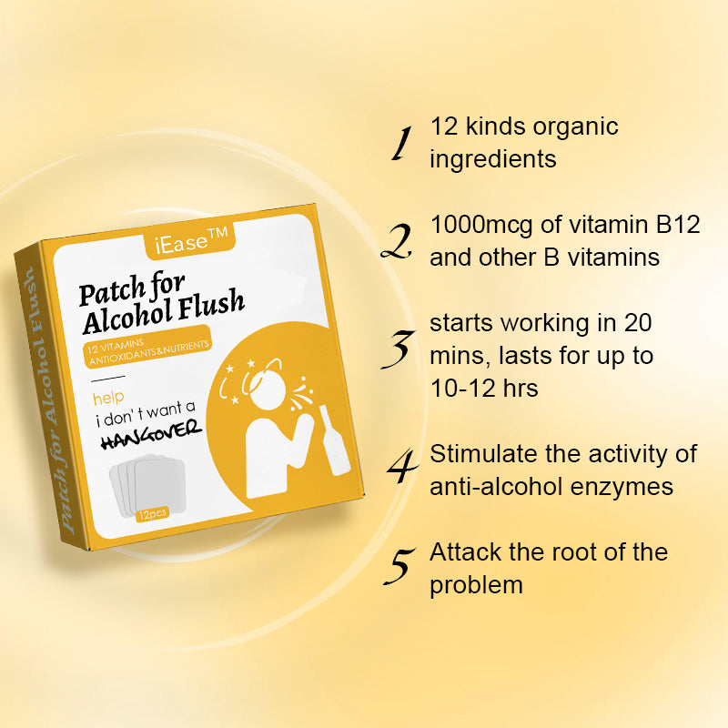 iEase™ Patch for Alcohol Flush