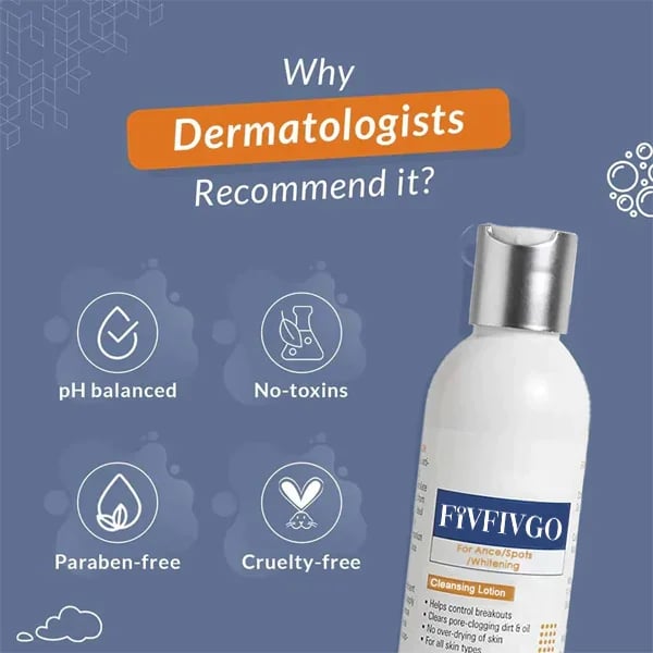 Fivfivgo™ Cleansing Lotion for Acne & Spots & Acanthosis Nigricans