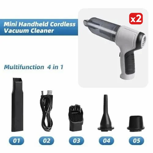 š„Last Day Promotion 50% OFF - Wireless Handheld Car Vacuum Cleaner