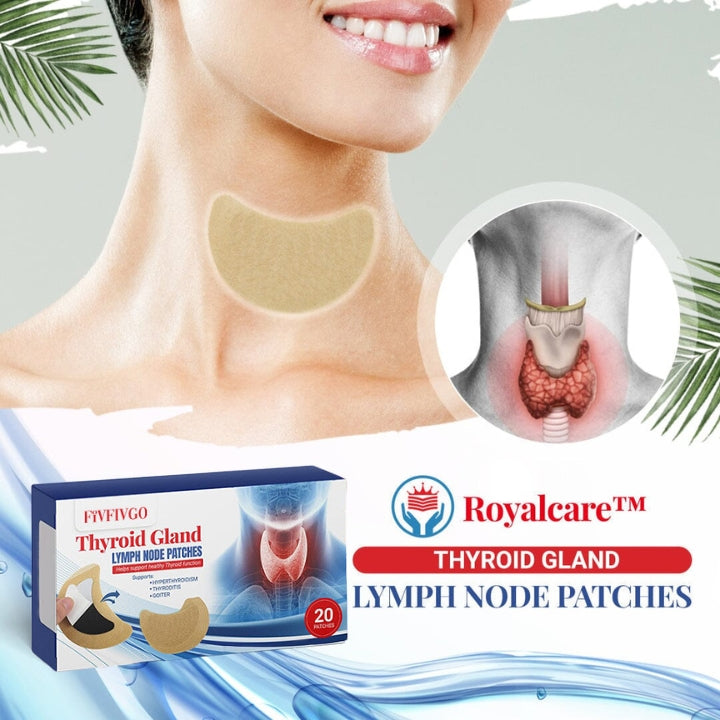Fivfivgo™ Patches on the lymph nodes of the thyroid gland