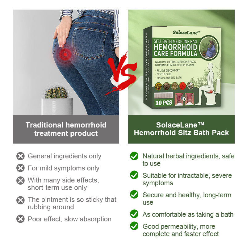 SolaceLane™ Hemorrhoid Sitz Bath Pack