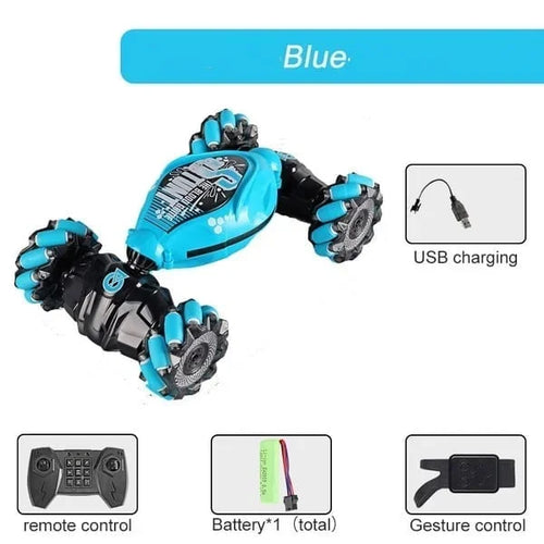 Gesture Sensing RC Stunt Car With Light & Music