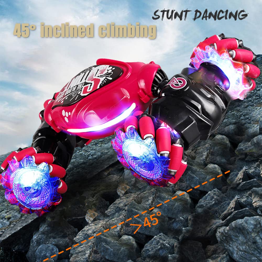 Gesture Sensing RC Stunt Car With Light & Music