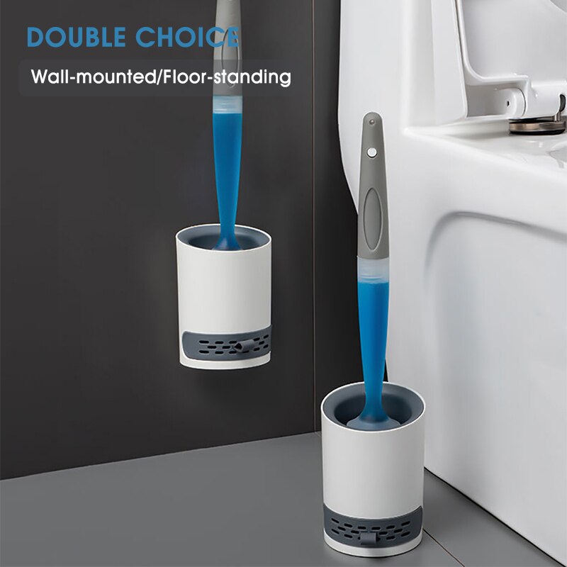 Seurico™ Refillable Silicone Toilet Brush