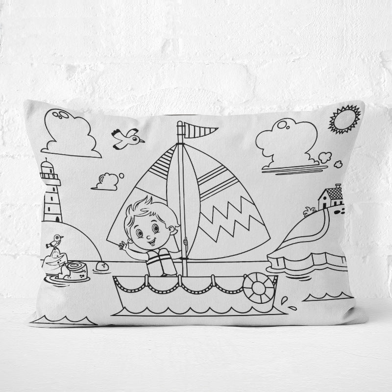 š„Last Day Promotion- SAVE 70% color your own world map pillowcase