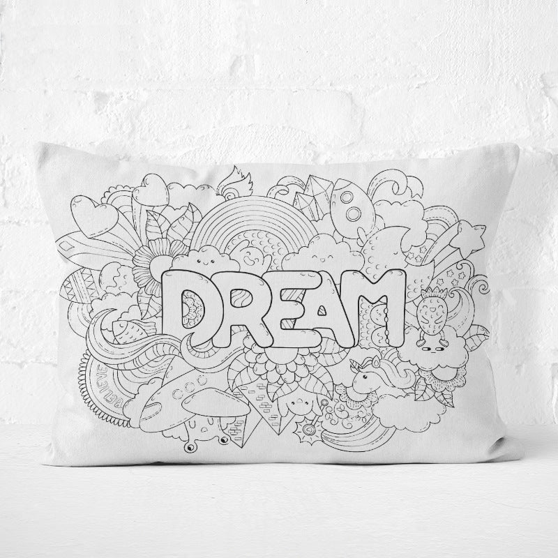 š„Last Day Promotion- SAVE 70% color your own world map pillowcase