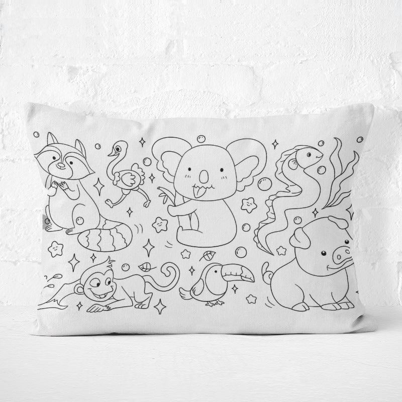 š„Last Day Promotion- SAVE 70% color your own world map pillowcase