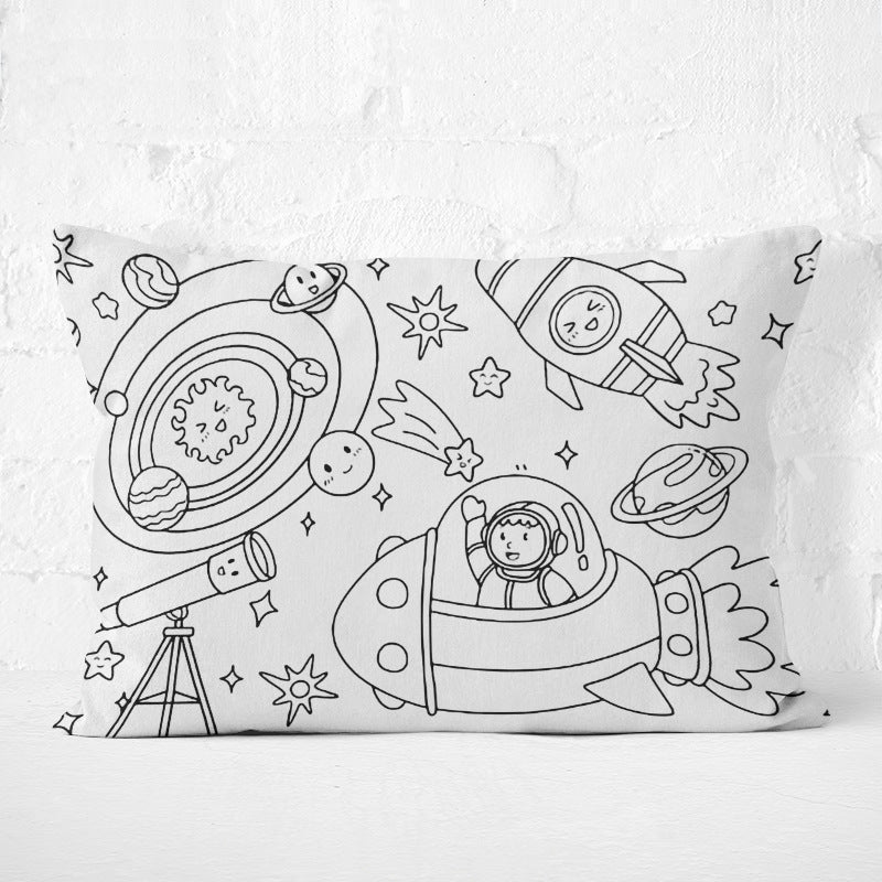 š„Last Day Promotion- SAVE 70% color your own world map pillowcase