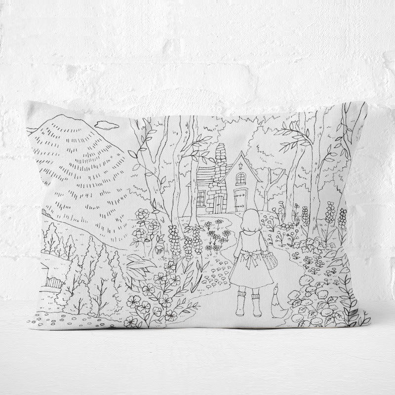 š„Last Day Promotion- SAVE 70% color your own world map pillowcase