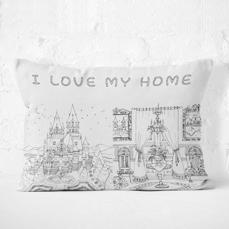 š„Last Day Promotion- SAVE 70% color your own world map pillowcase