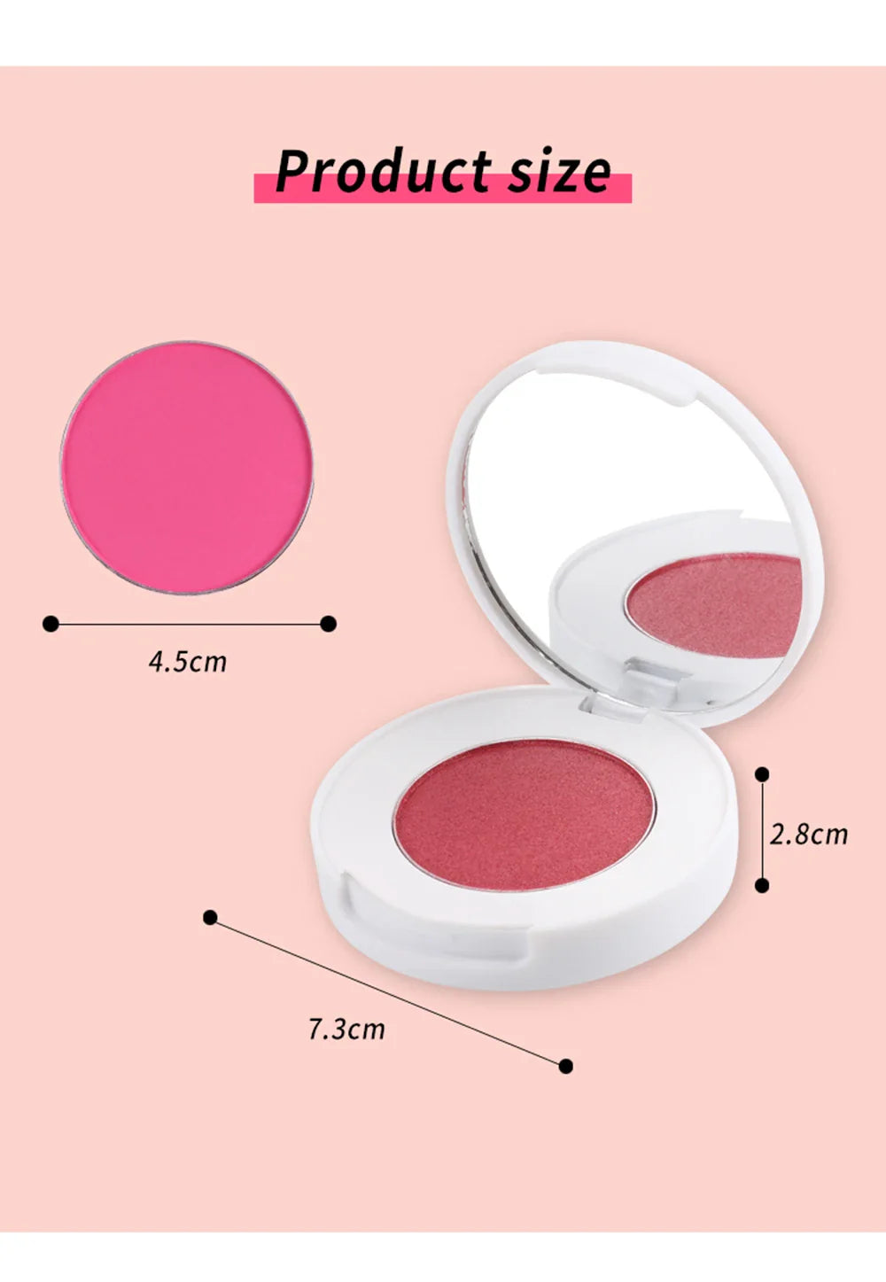 Private Label 12-color Blush Powder Custom Bulk Natural Finishing Powdering Long Lasting Pigment Blusher Rouge Makeup Black Box