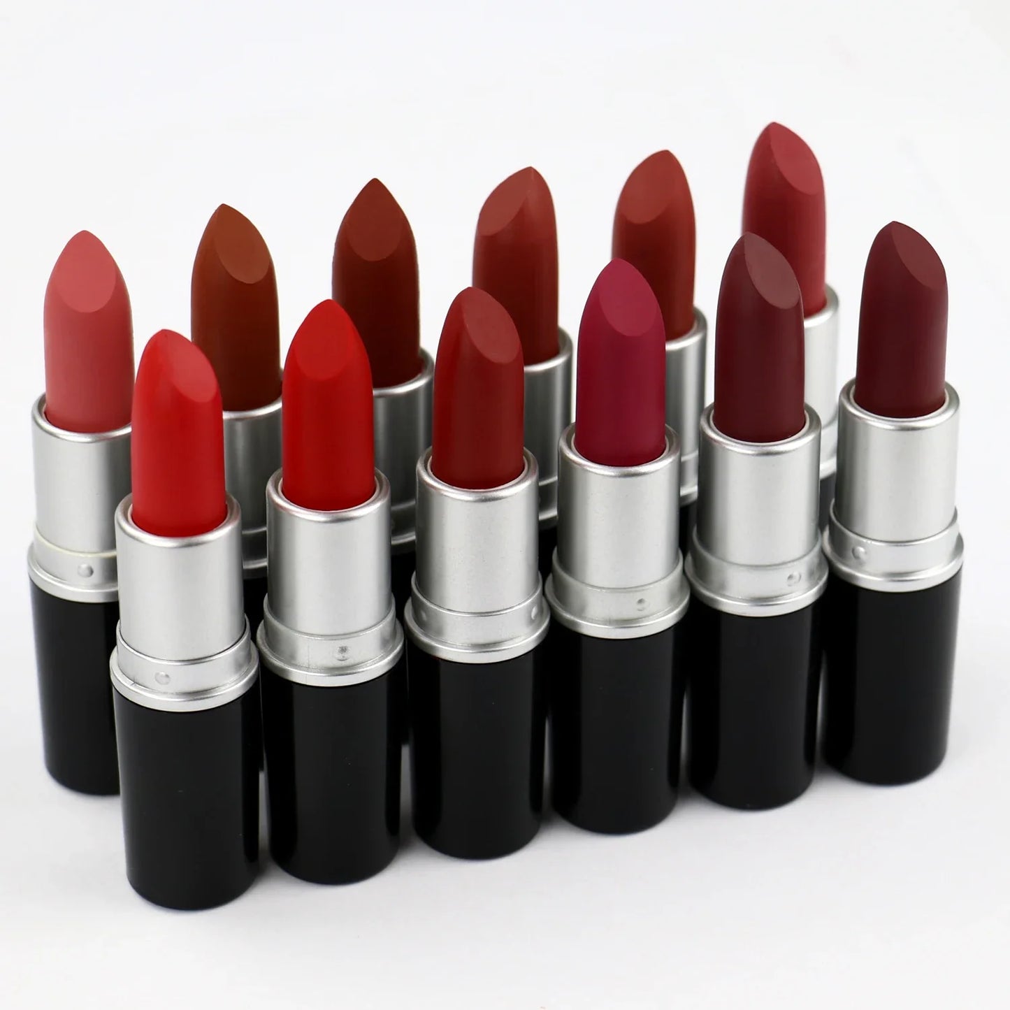 Metal Private Label Waterproof Lipstick Creamy Velvet Matte Cute Lipstick Logo Customize Brand Matte Lipstick