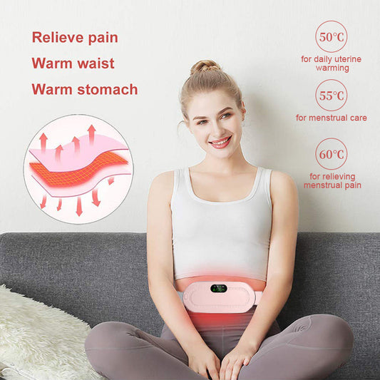 Seurico™ Portable Cordless Heating Pad For Menstrual Cramps Relief